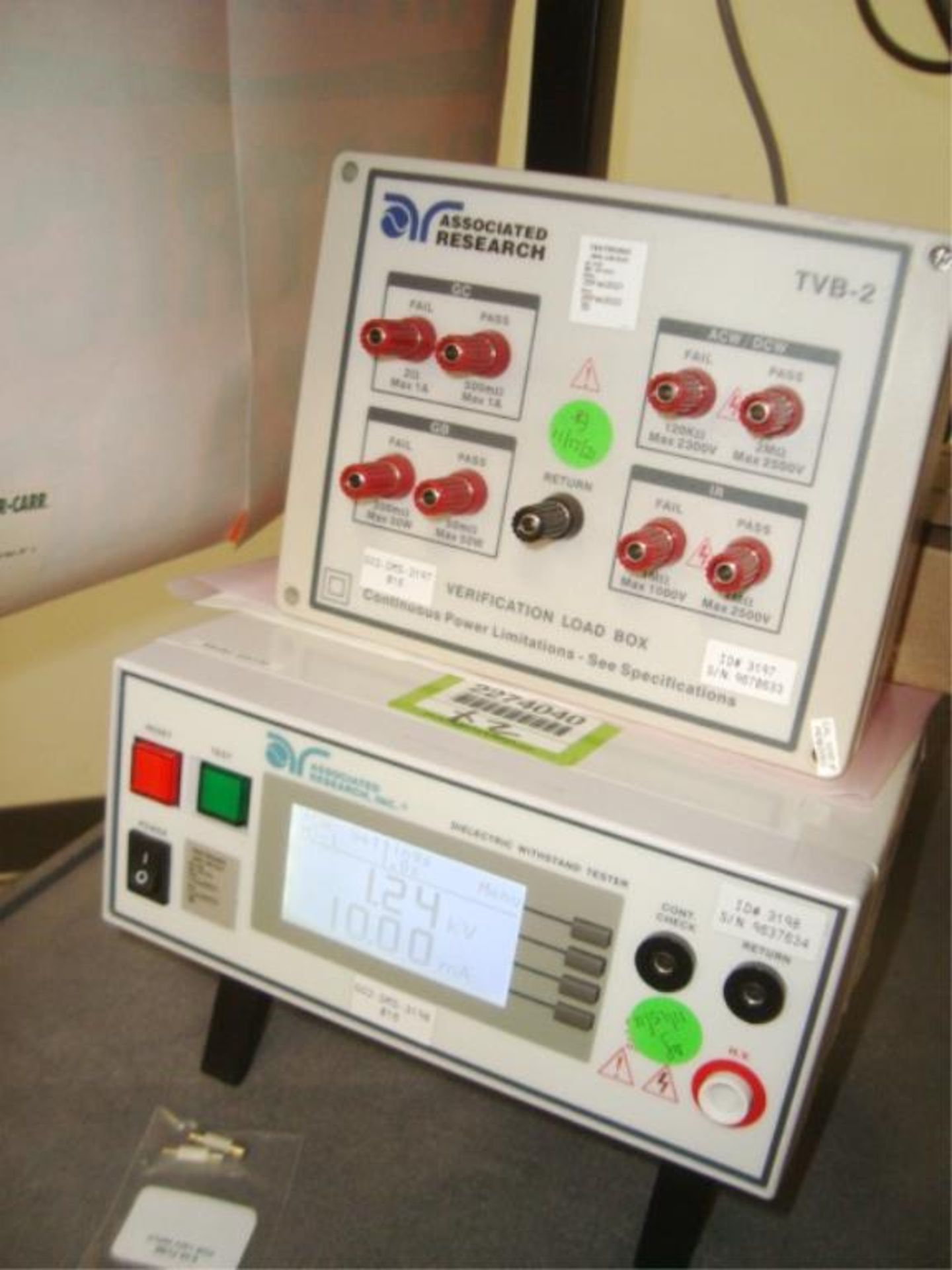 Dielectric Withstand Tester & Verification Load