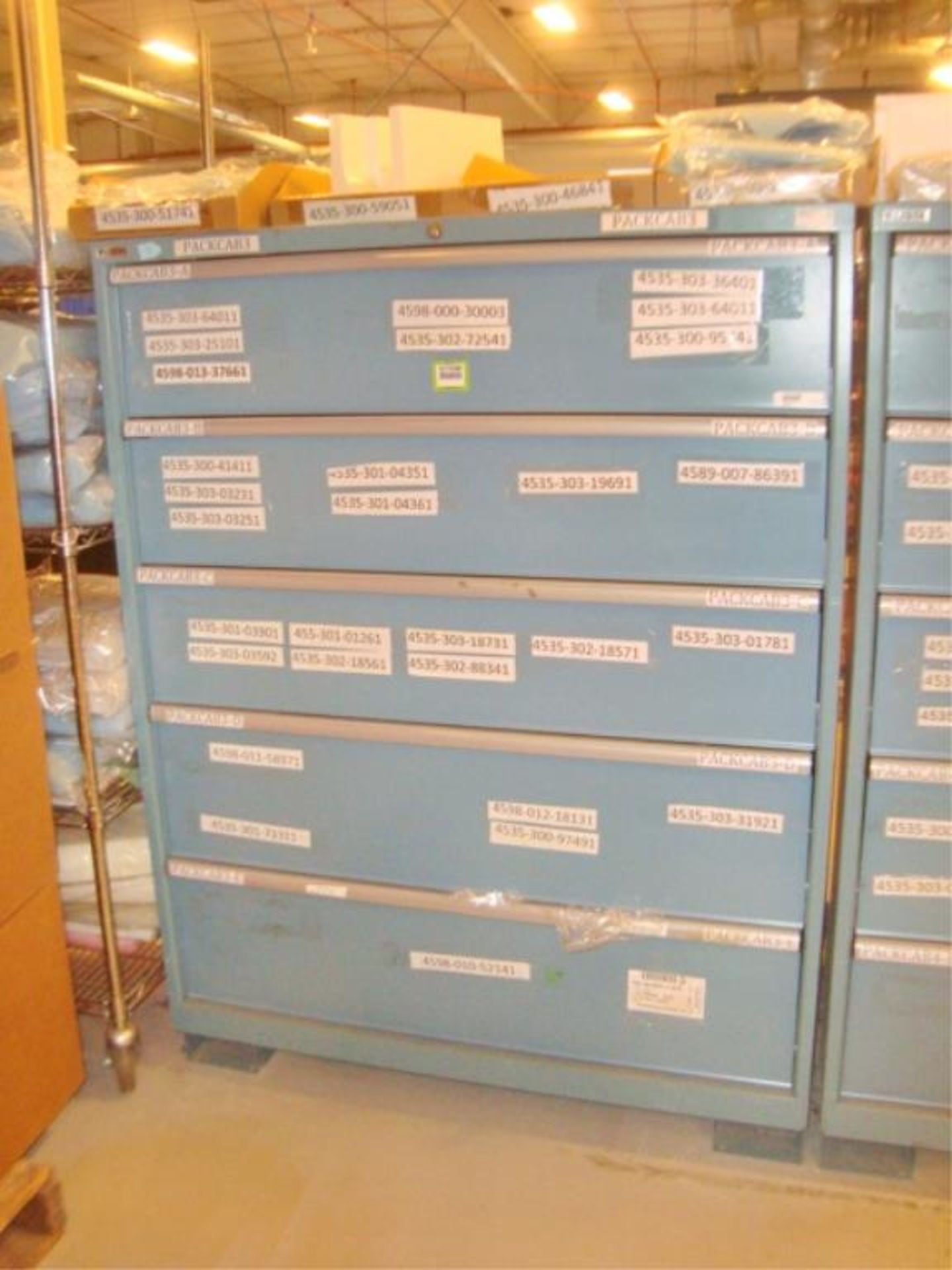 5-Drawer Parts Supply Cabinet - Image 3 of 3
