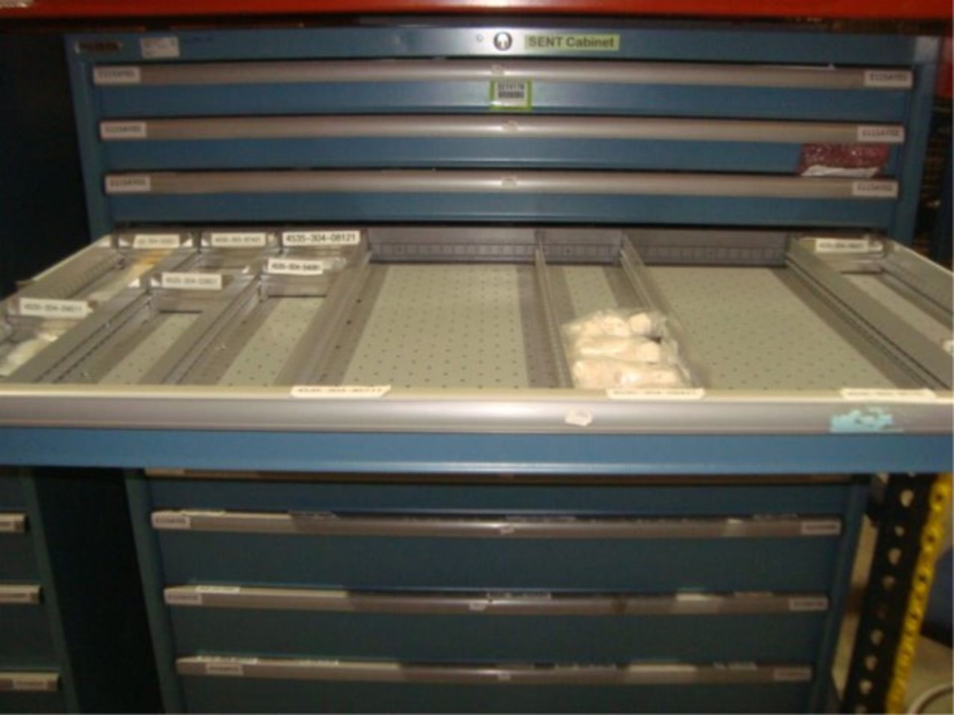 12-Drawer Parts Supply Cabinet - Image 4 of 6