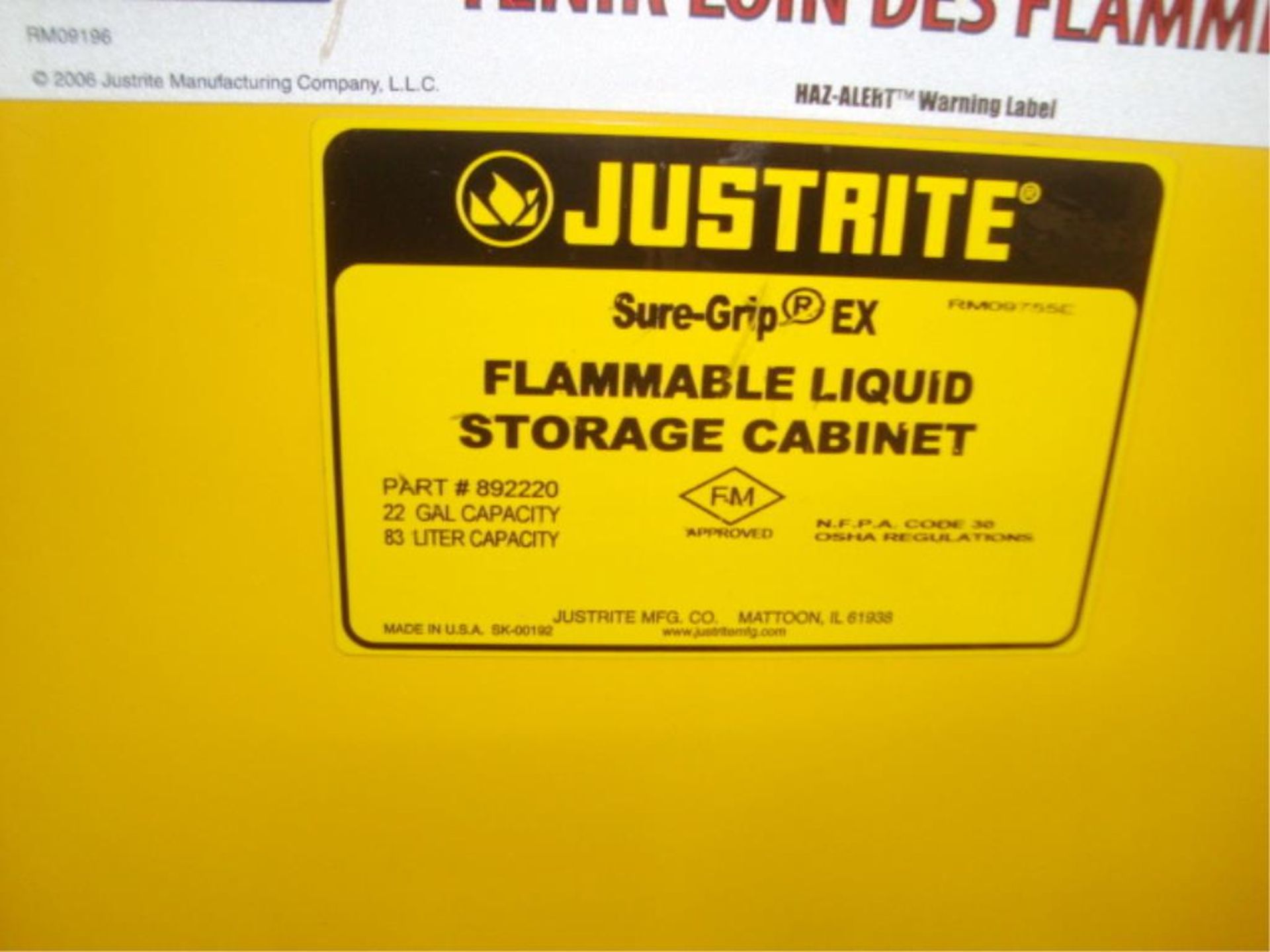 Flammables Contents Storage Cabinets - Image 6 of 6
