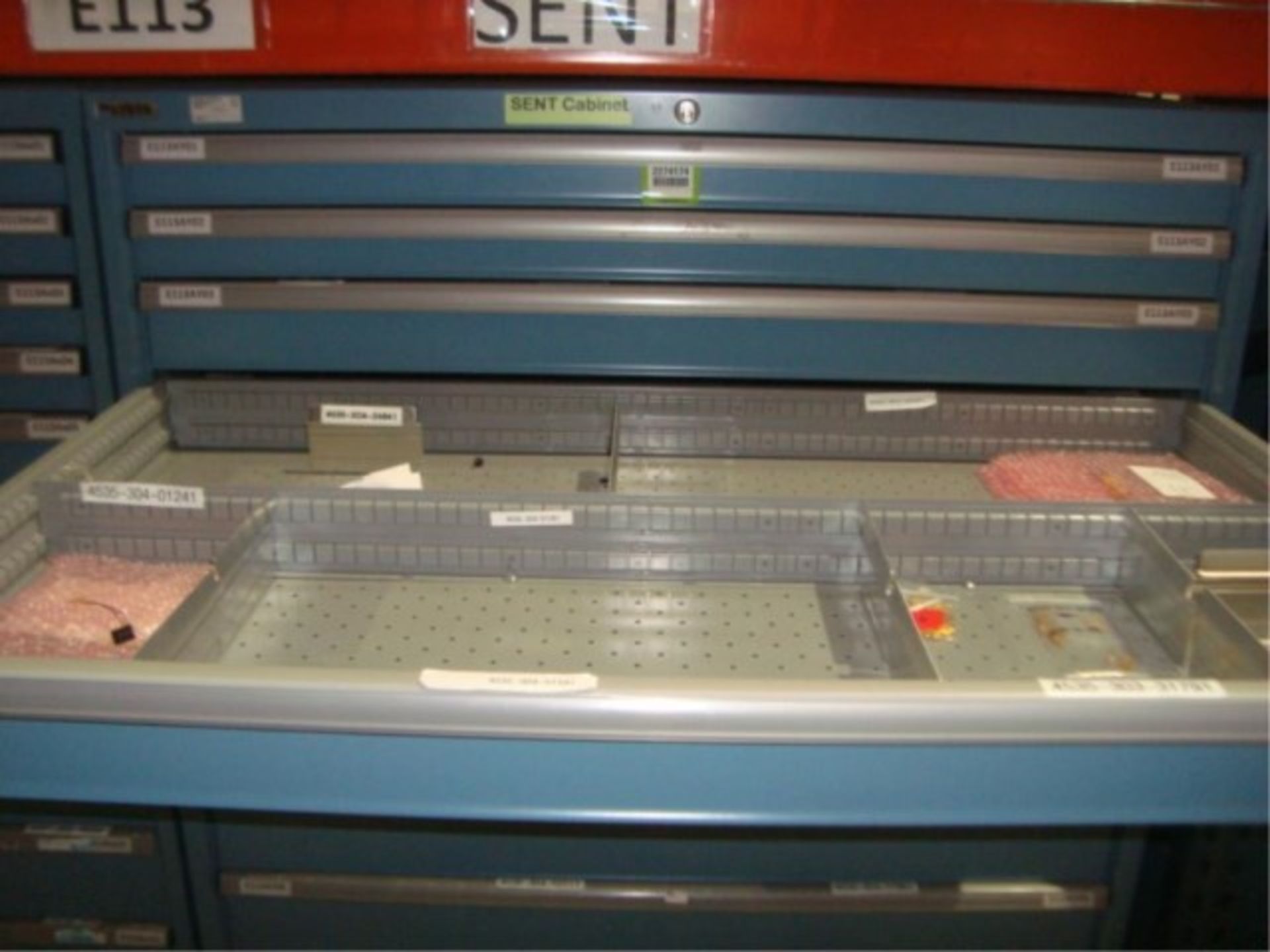 10-Drawer Parts Supply Cabinet - Image 3 of 5