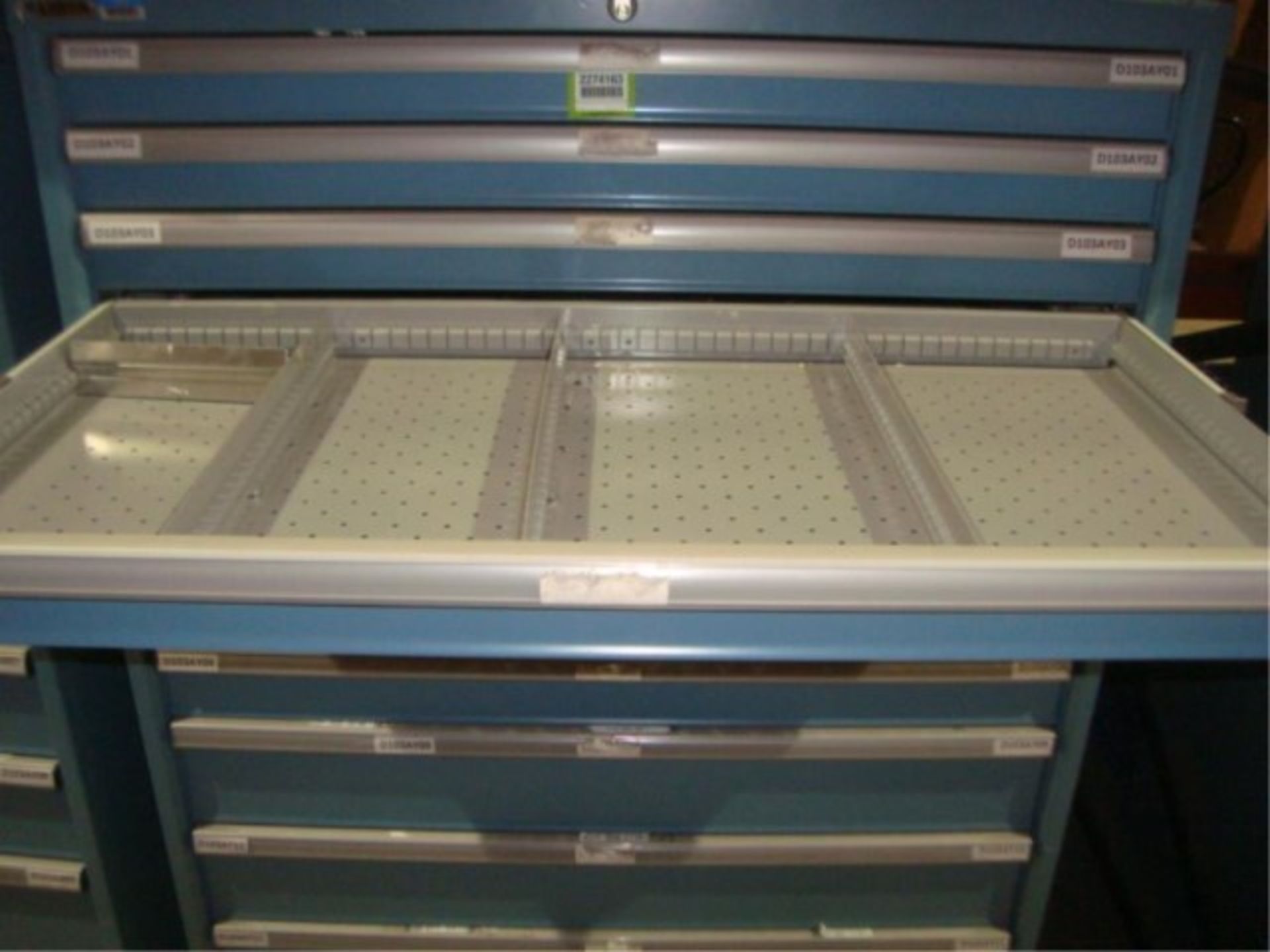 12-Drawer Parts Supply Cabinet - Image 3 of 4