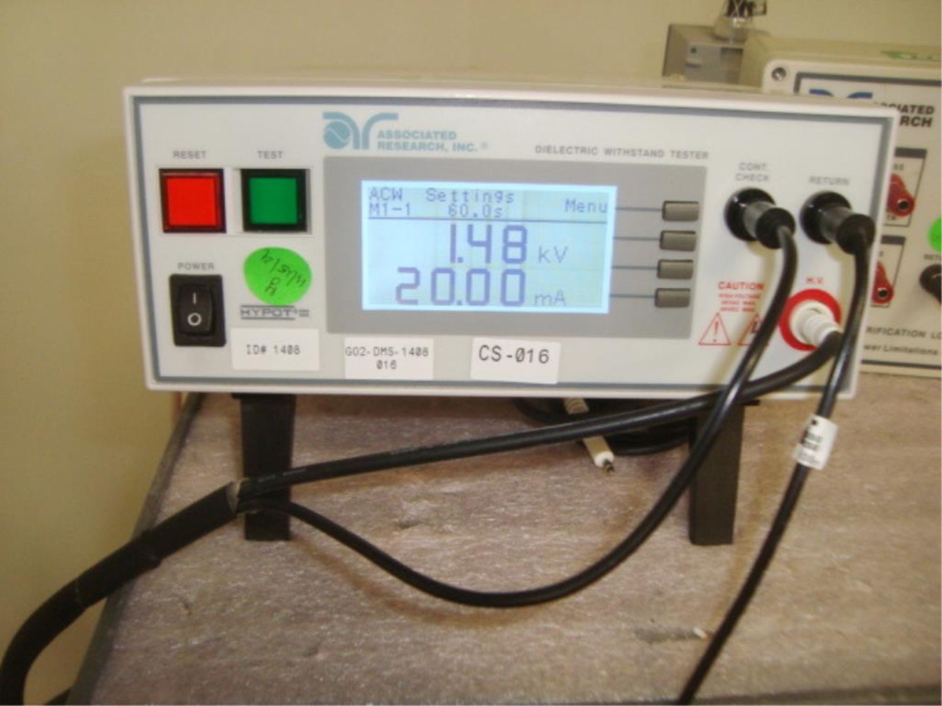 Dielectric Withstand Tester & Verification Load - Image 4 of 8