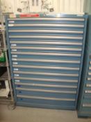 14-Drawer Parts Supply Cabinet