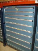 9-Drawer Parts Supply Cabinet