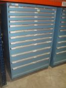 12-Drawer Parts Supply Cabinet