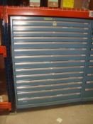 14-Drawer Parts Supply Cabinet