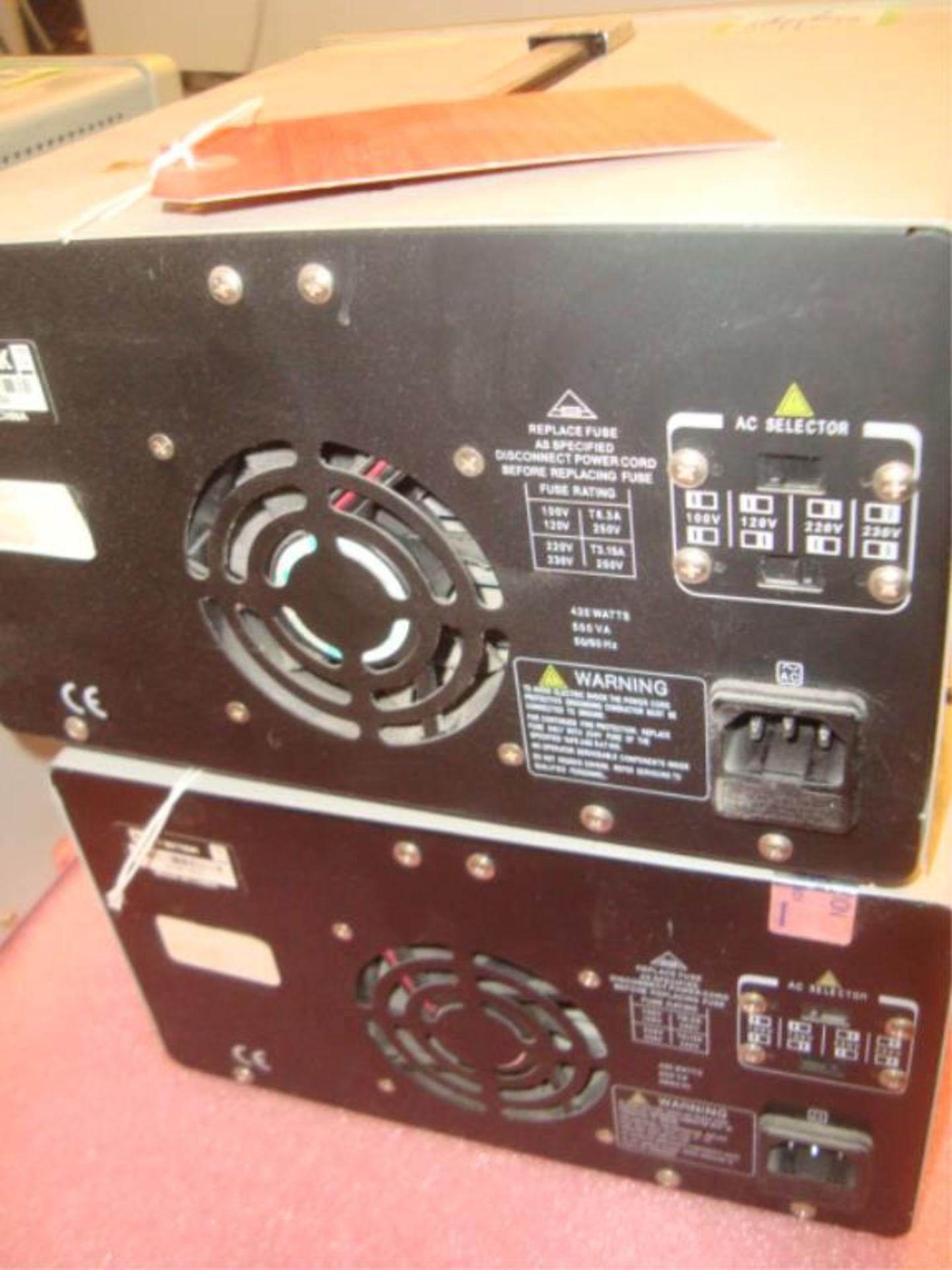 3-Ch. Programmable Linear DC Power Supplies - Image 4 of 4