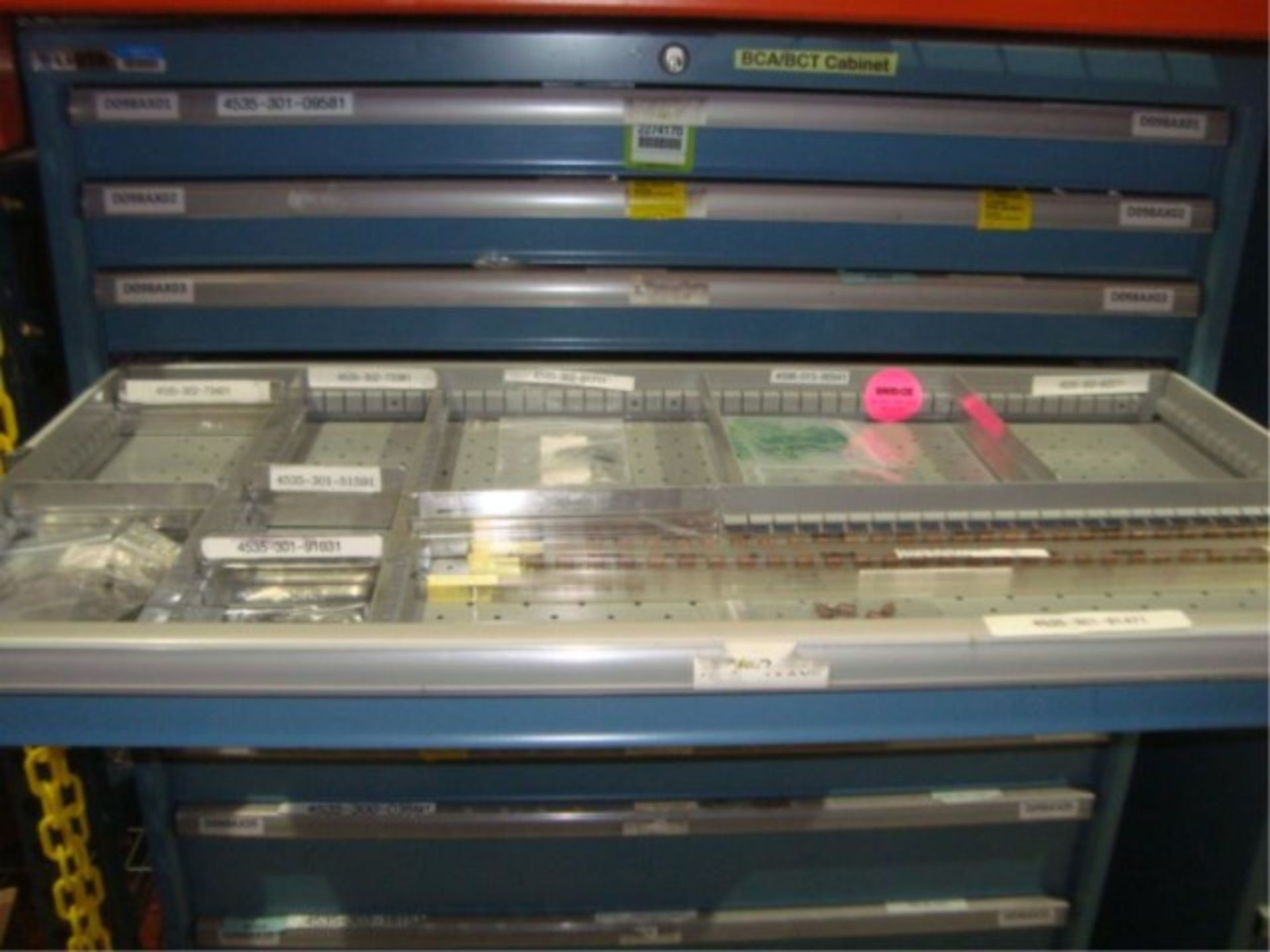 12-Drawer Parts Supply Cabinet - Image 3 of 7