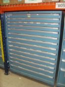 14-Drawer Parts Supply Cabinet