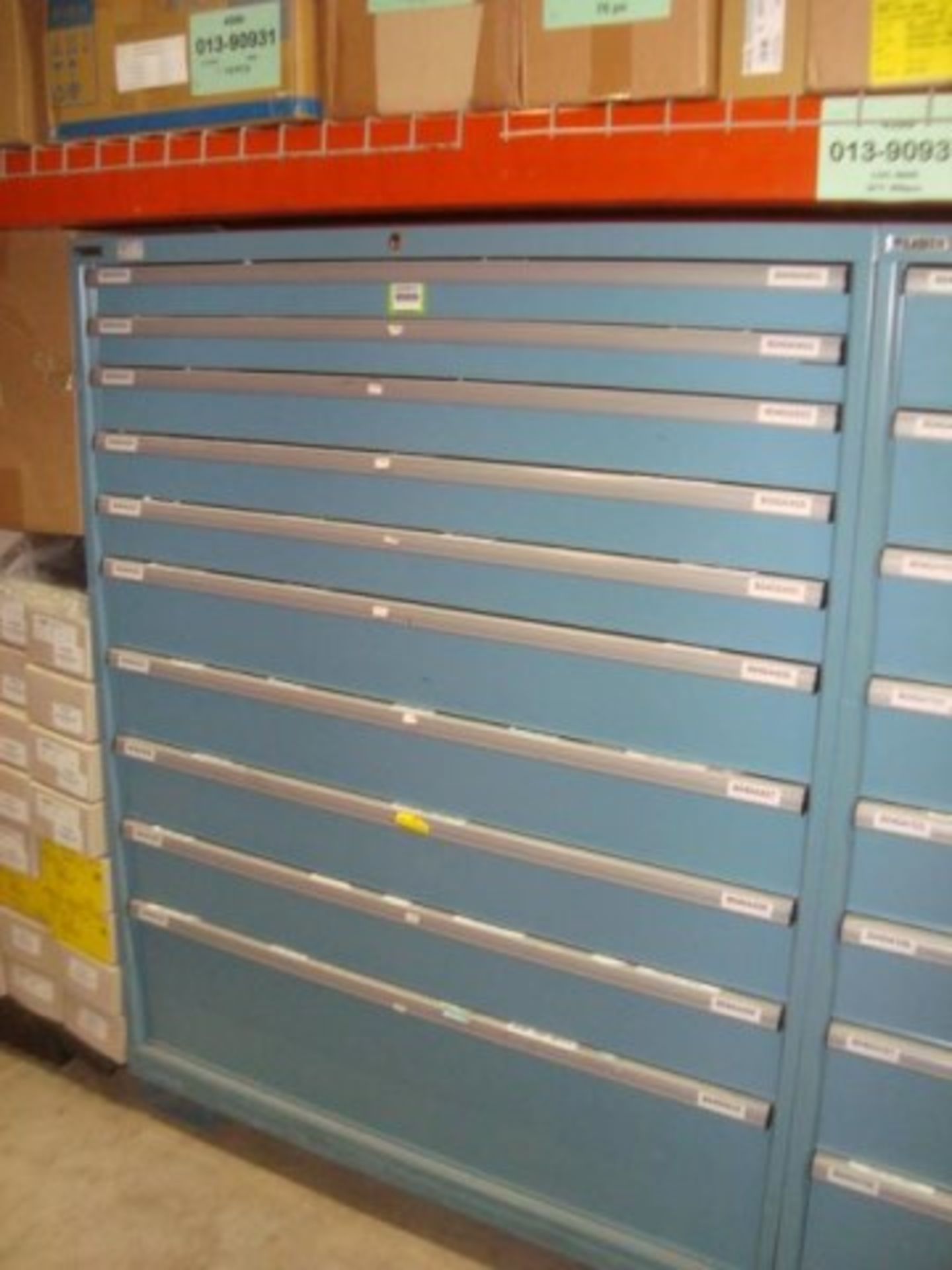10-Drawer Parts Supply Cabinet - Image 2 of 5