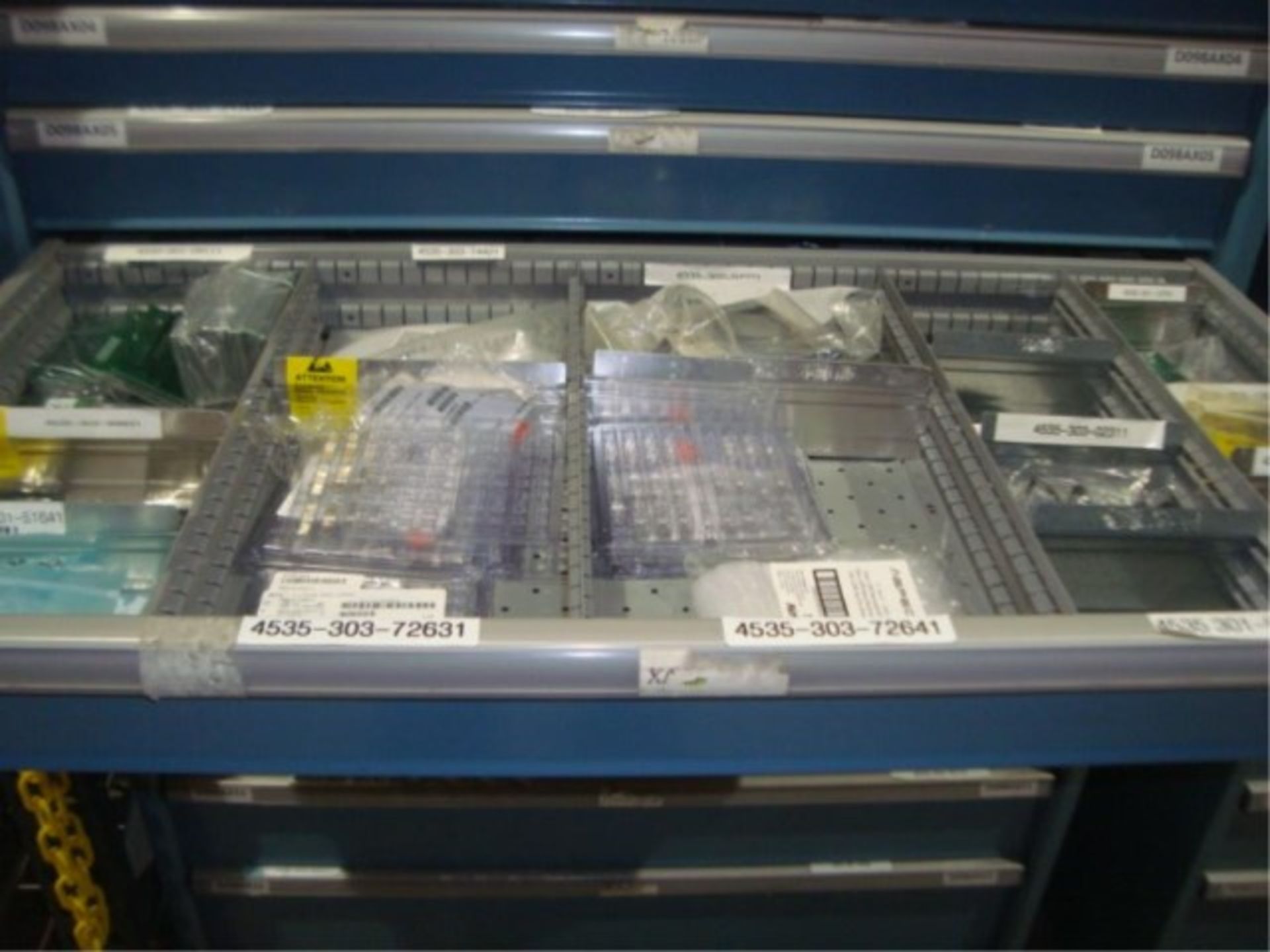 12-Drawer Parts Supply Cabinet - Image 4 of 7