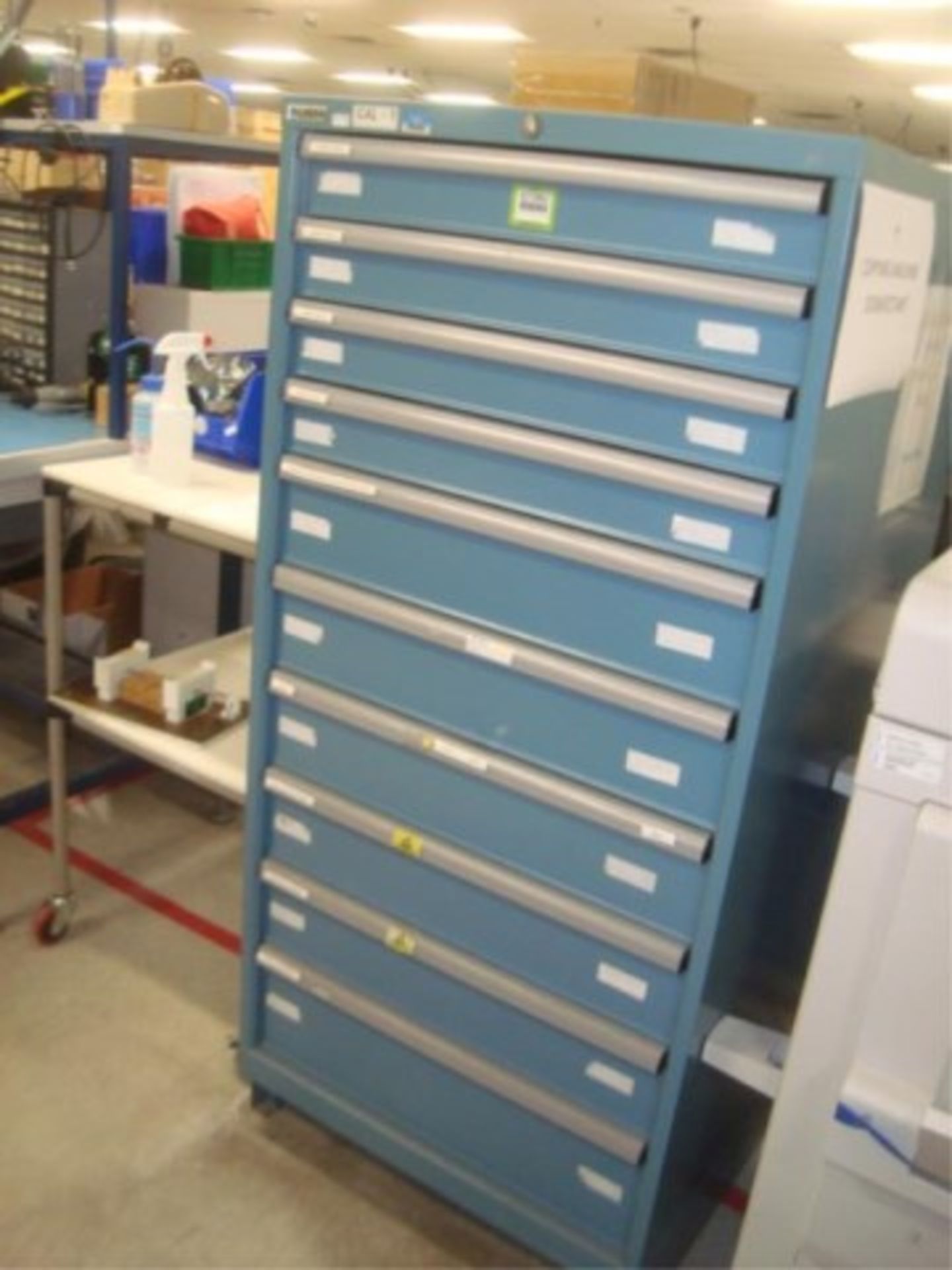 10-Drawer Parts Supply Cabinet - Image 2 of 5