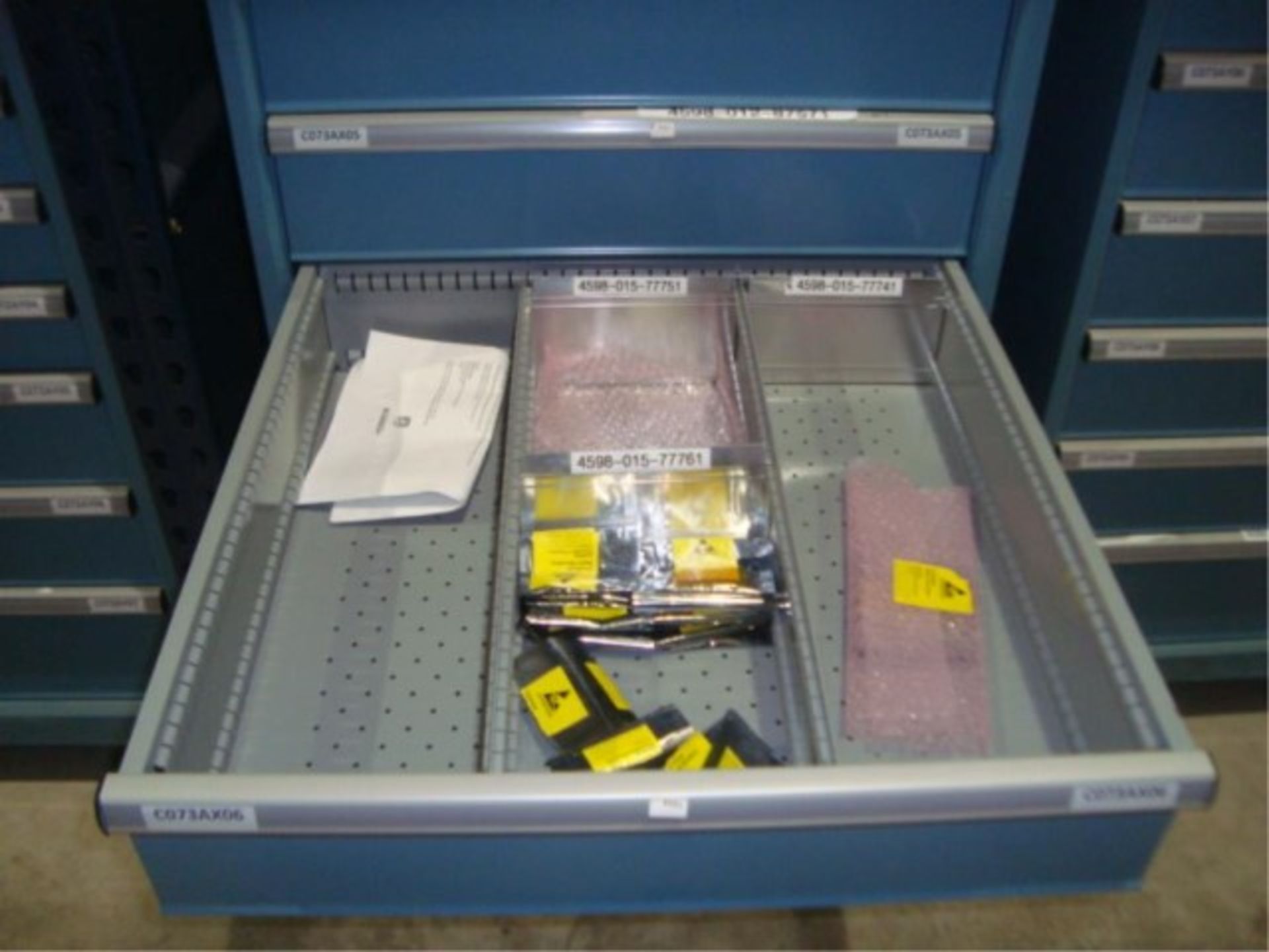 9-Drawer Parts Supply Cabinet - Image 3 of 4