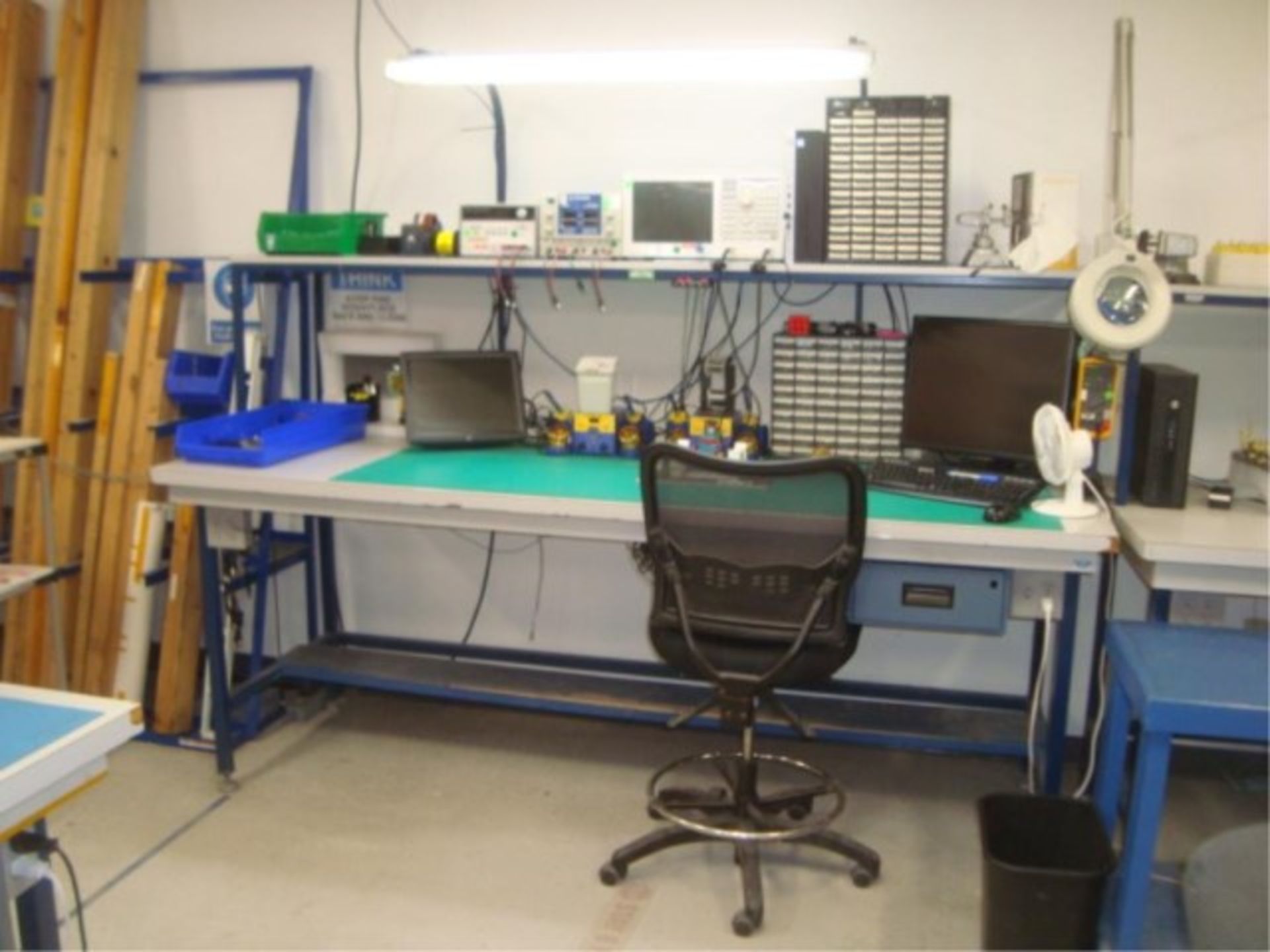 8' ft. Workstation Benches - Image 2 of 5