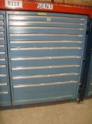 10-Drawer Parts Supply Cabinet