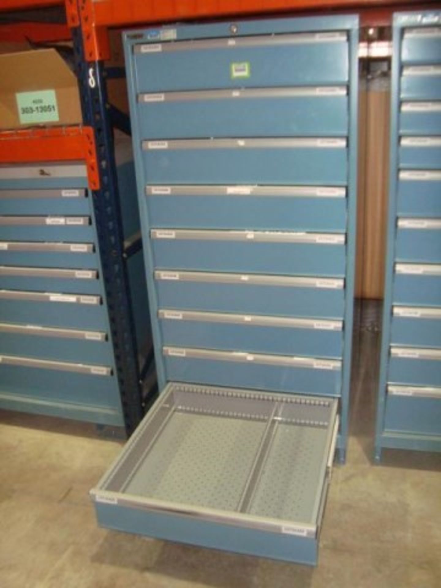 9-Drawer Parts Supply Cabinet - Image 4 of 4