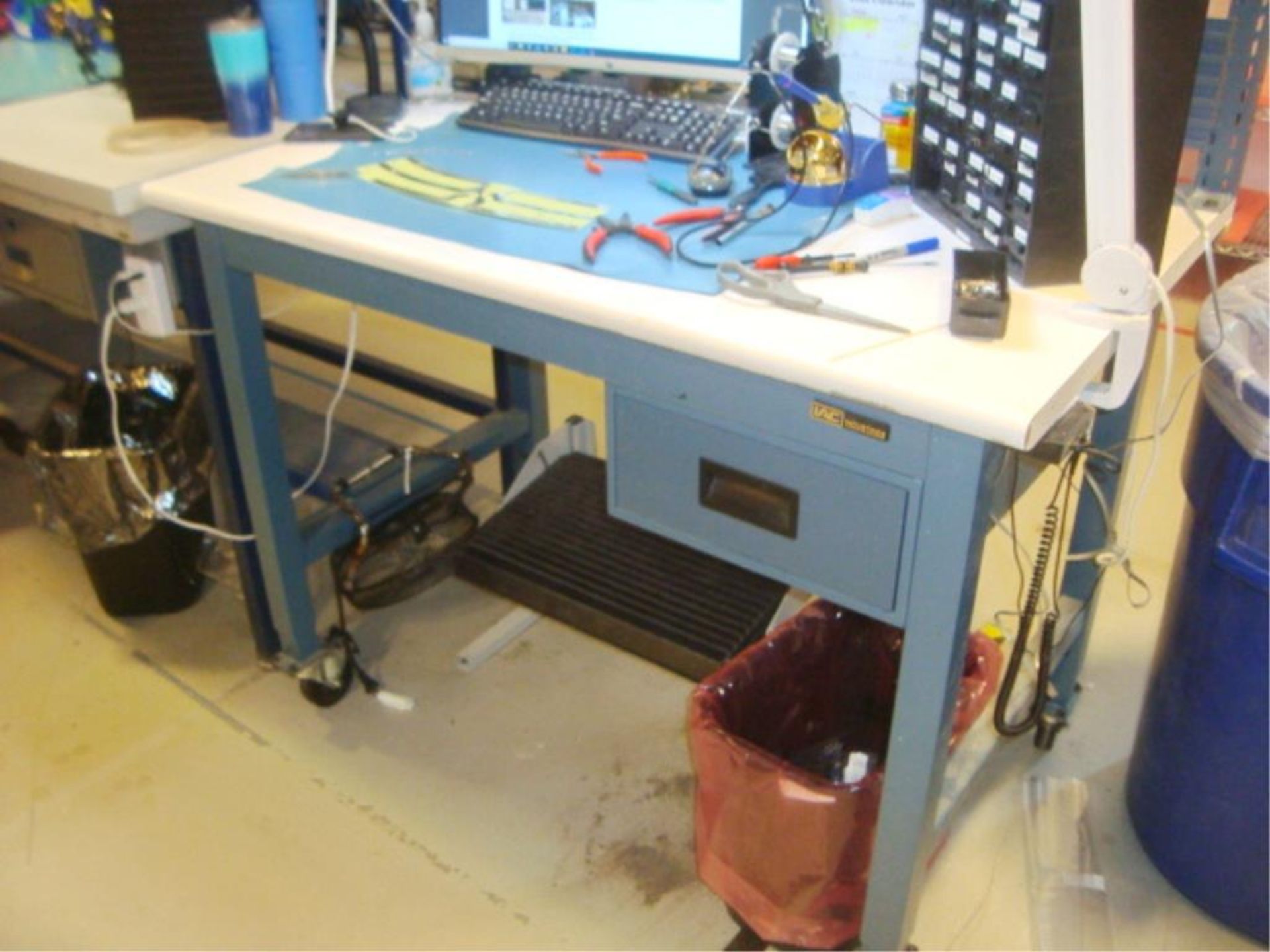 Assorted Technician Workstation Benches - Image 3 of 4