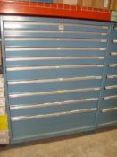 10-Drawer Parts Supply Cabinet