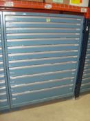 12-Drawer Parts Supply Cabinet