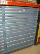 12-Drawer Parts Supply Cabinet