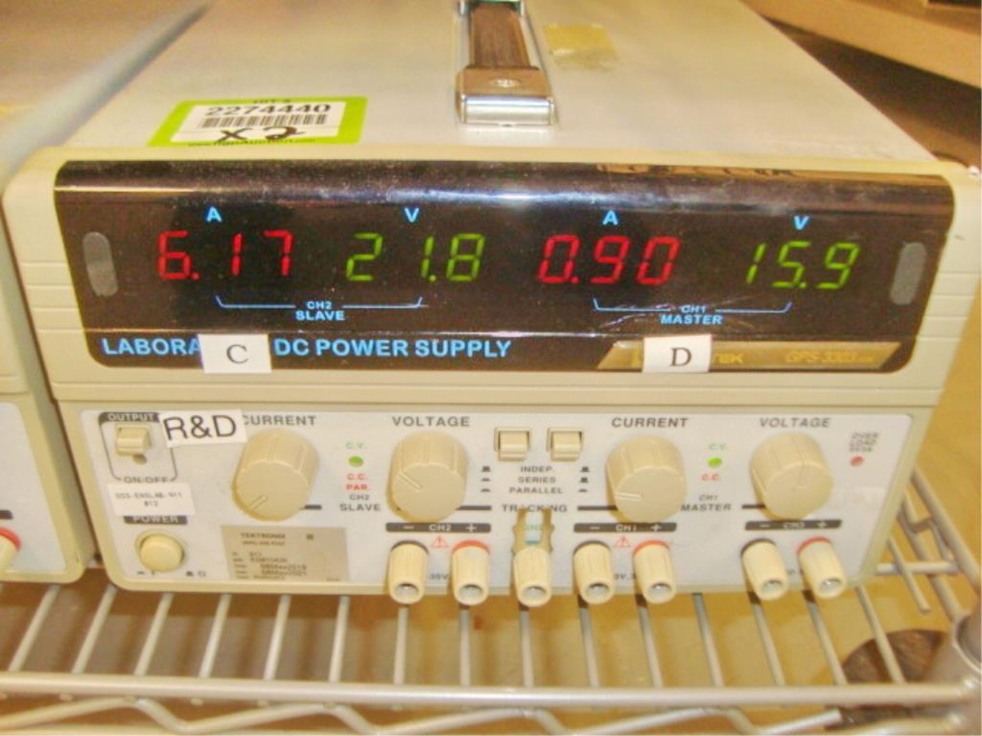 3 Channel, Linear DC Power Supplies - Image 2 of 6