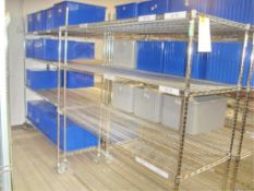 Assorted Mobile Storage Racks.