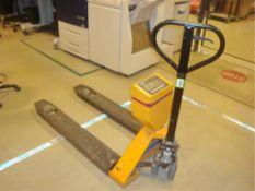 5000 lb. Capacity Pallet Jack Scale.