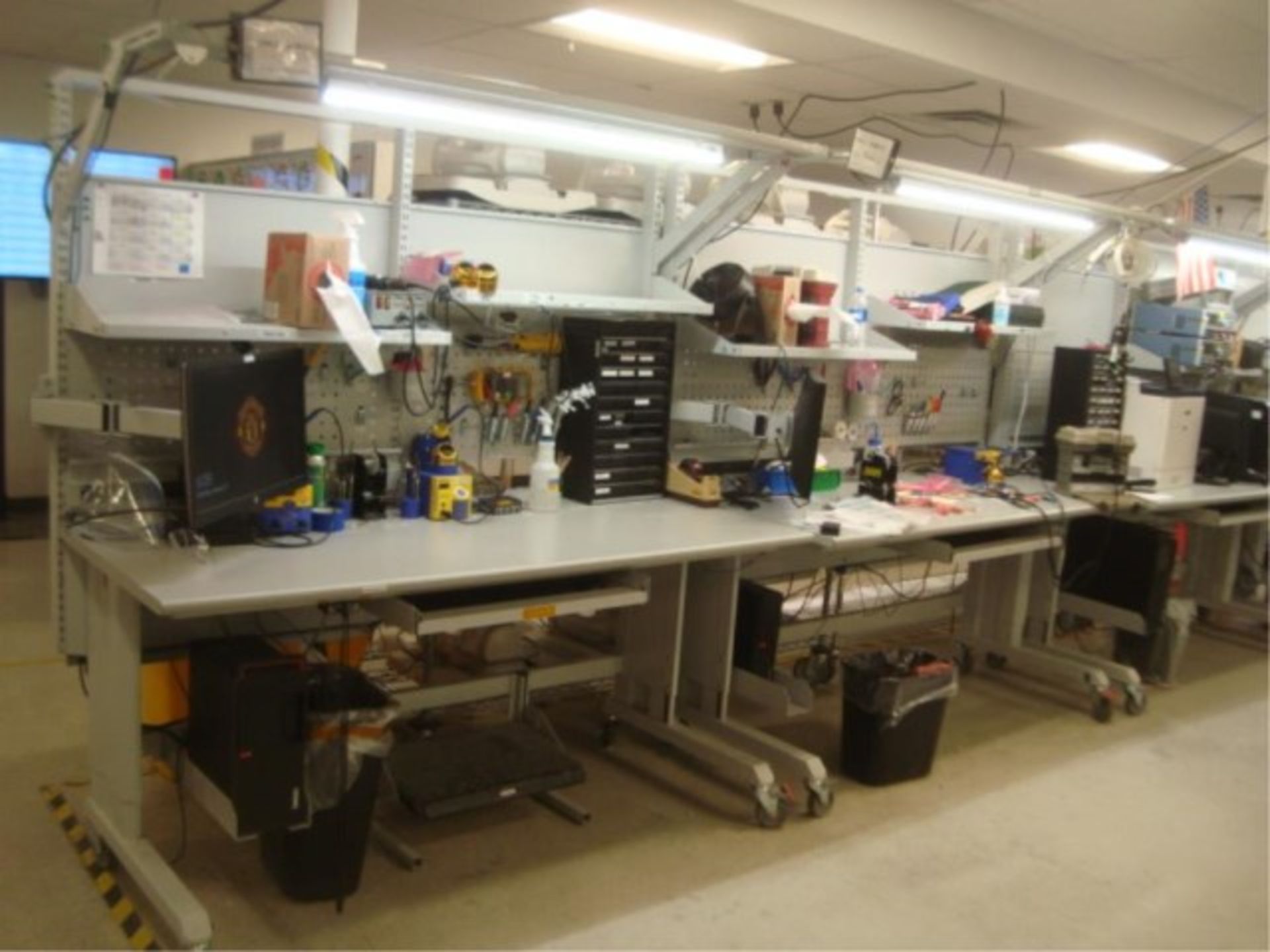 6' ft. Mobile Workstation Benches - Image 5 of 7