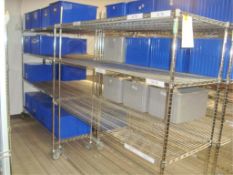 Assorted Mobile Storage Racks.