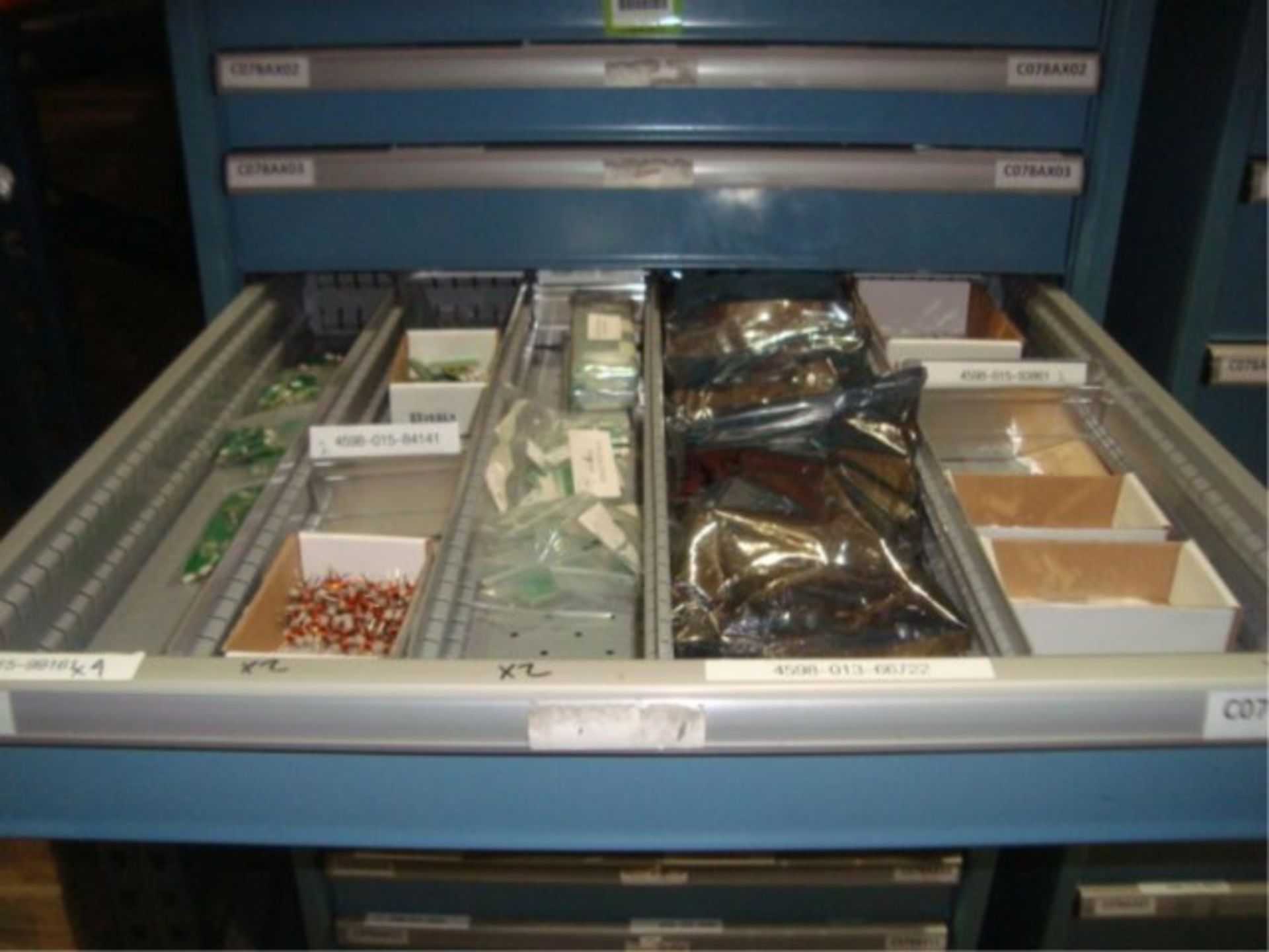 13-Drawer Parts Supply Cabinet - Image 3 of 6