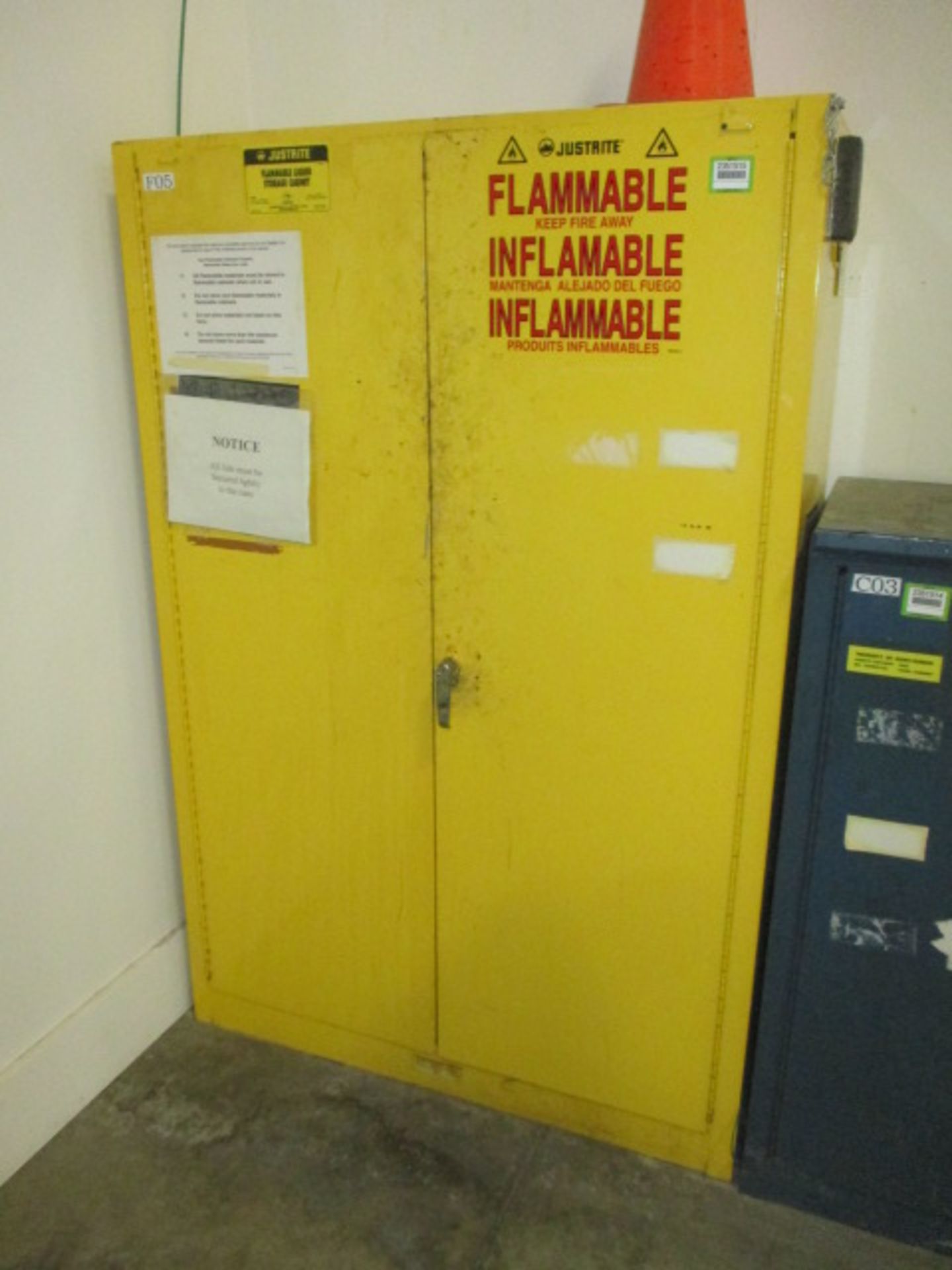 Justrite Flam Cabinet