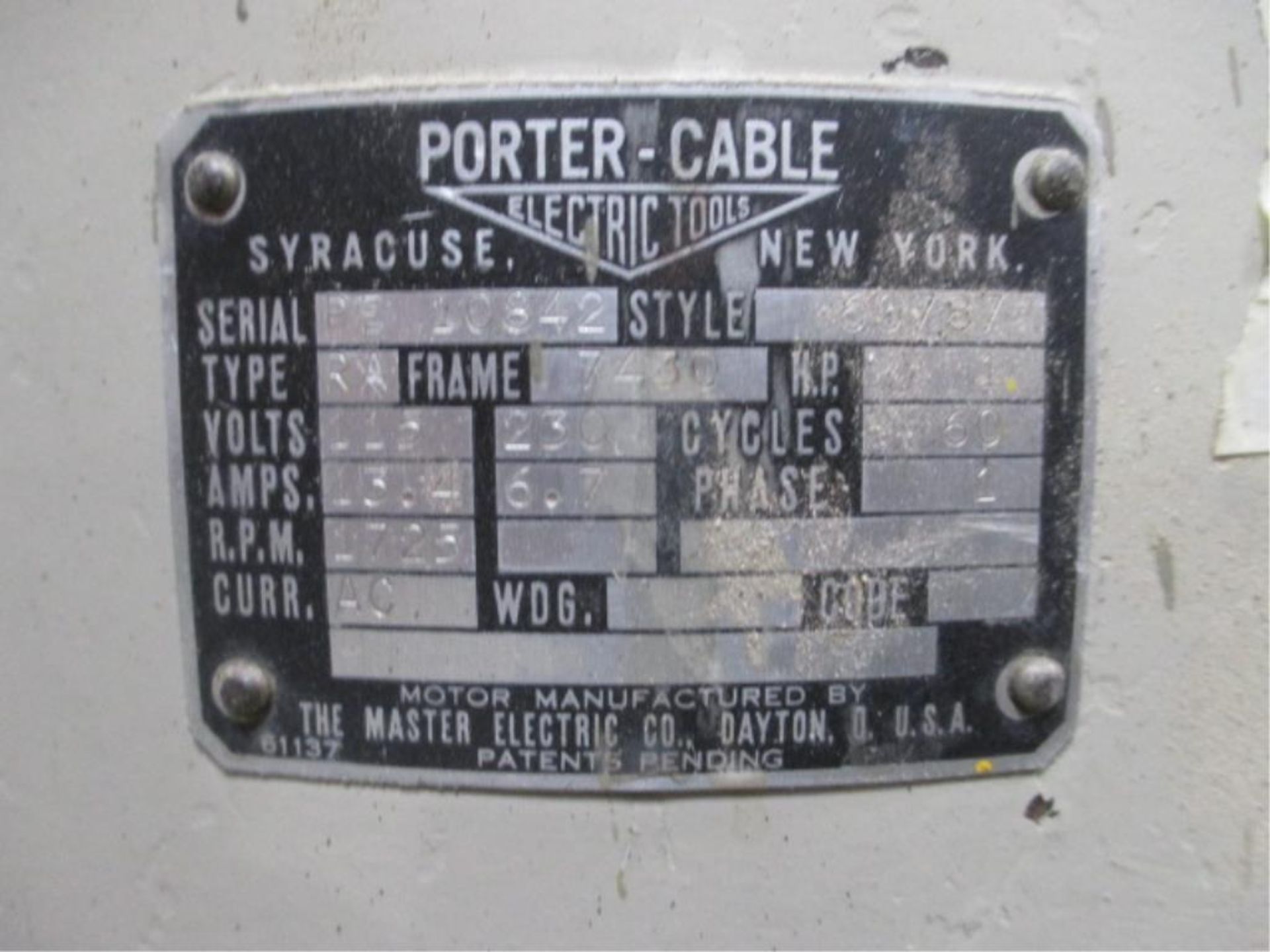 Porter-Cable Sander - Image 3 of 5