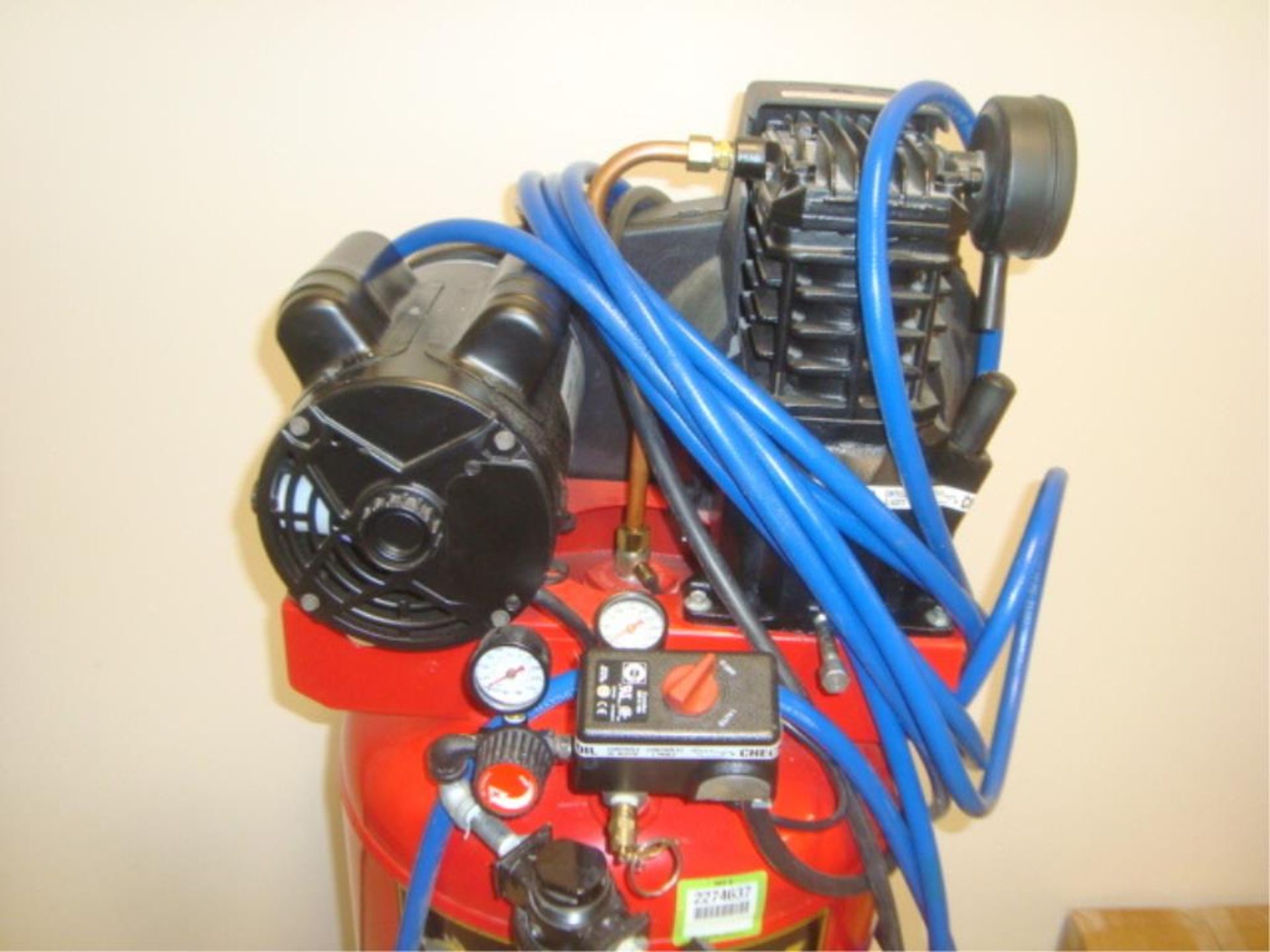 2-HP Vertical Air Compressor - Image 5 of 6