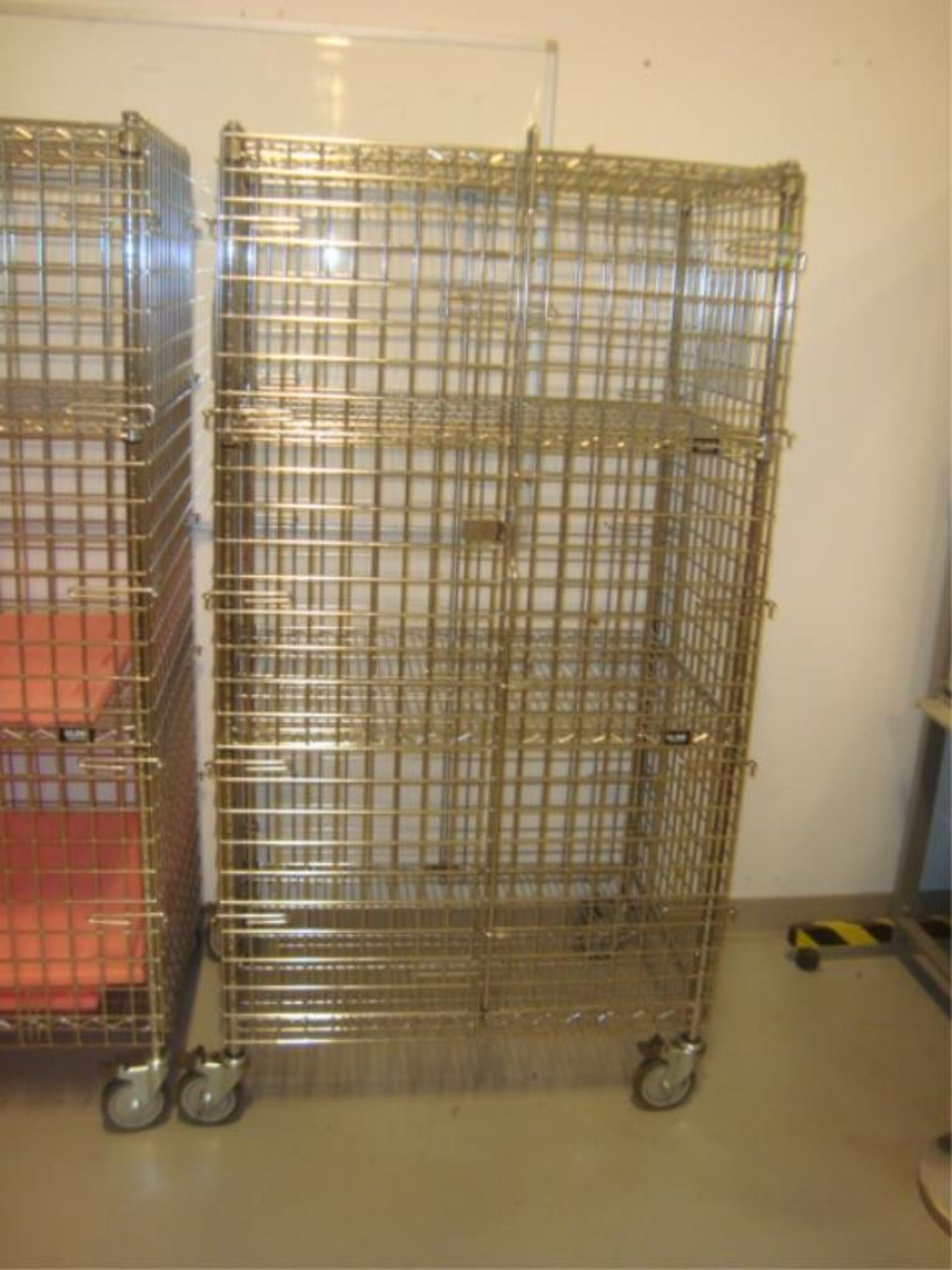 Assorted Rolling Rack Cages - Image 2 of 5