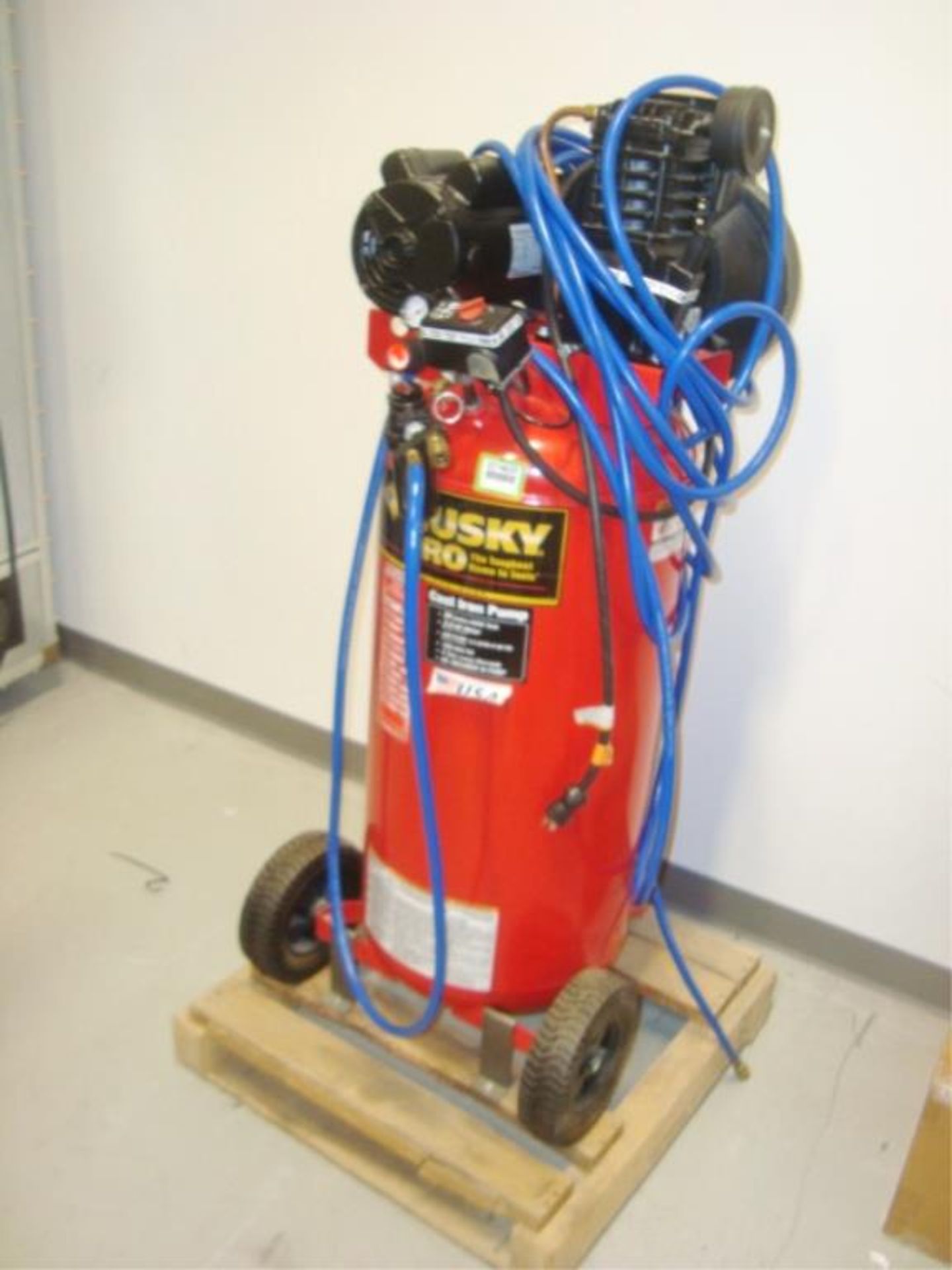 2-HP Vertical Air Compressor - Image 6 of 6