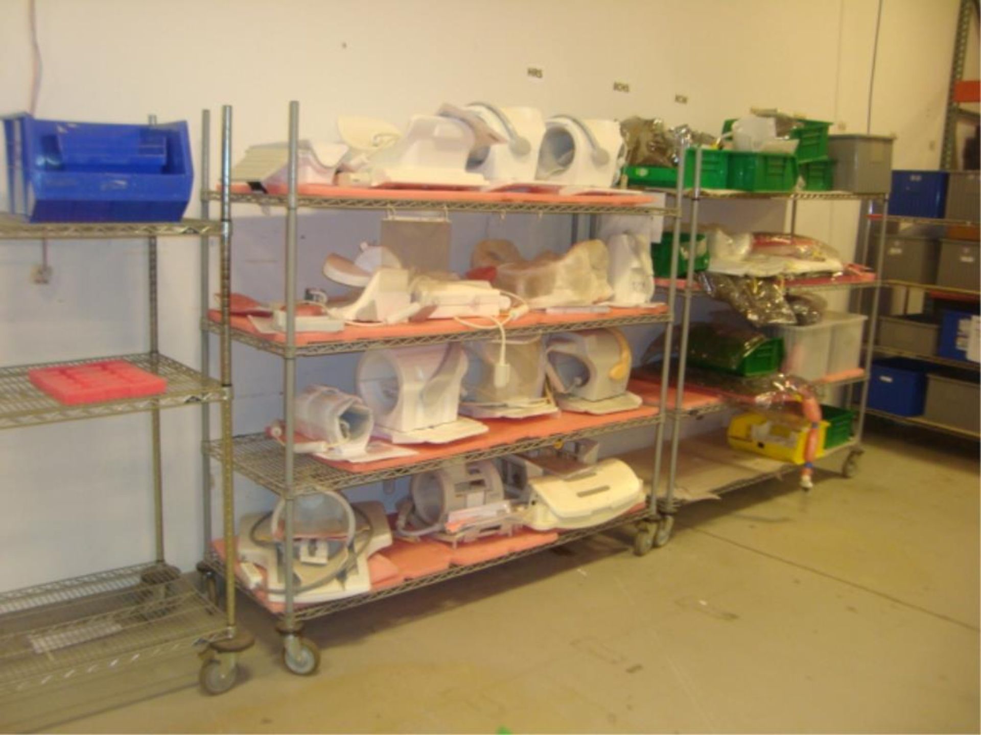 Assorted Rolling Storage Racks