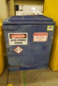 Single Door Acid Storage Container