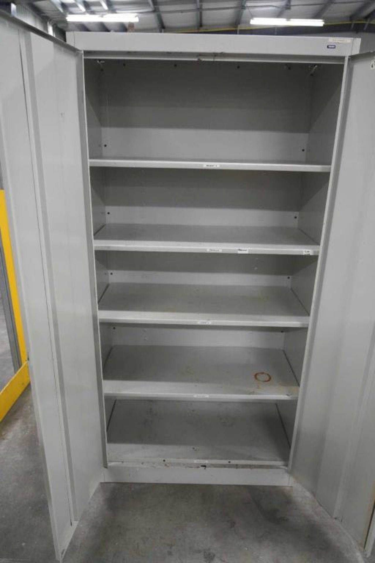 2 Door Metal Storage Cabinet - Image 2 of 2