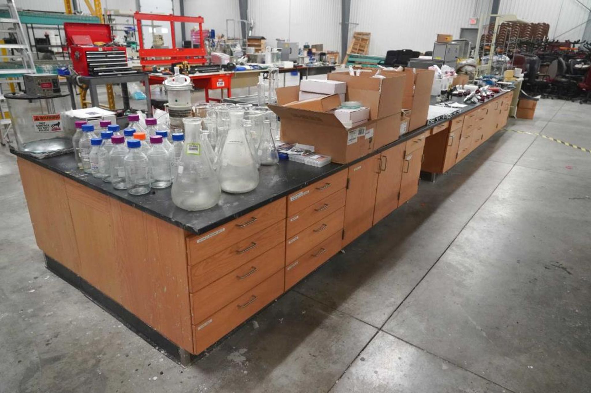 2 Sections of Laboratory Tables - Image 6 of 6