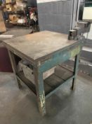 Wilton Bench Vise and Steel Table
