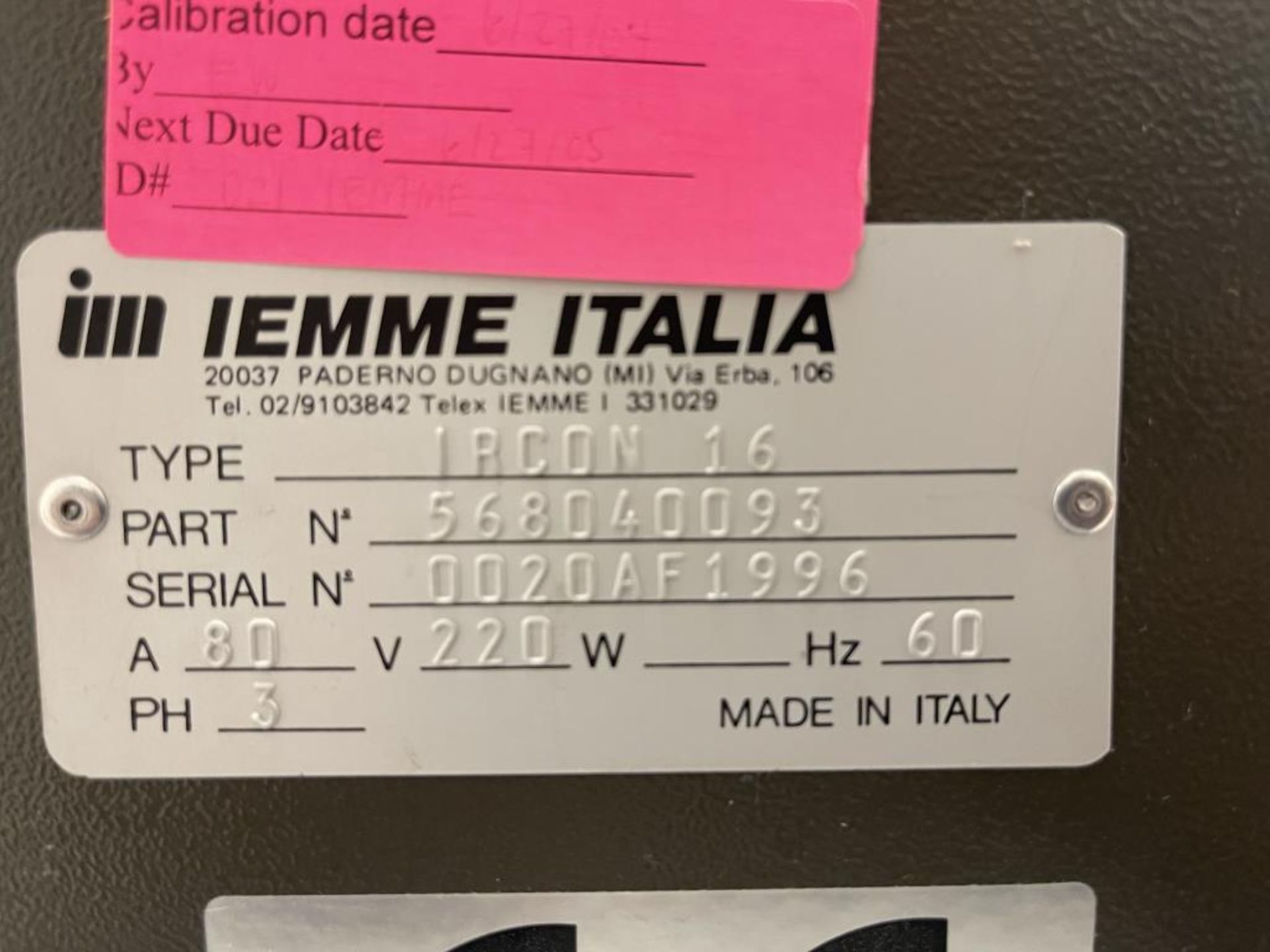 Iemme Italia Reflow Oven - Image 6 of 10