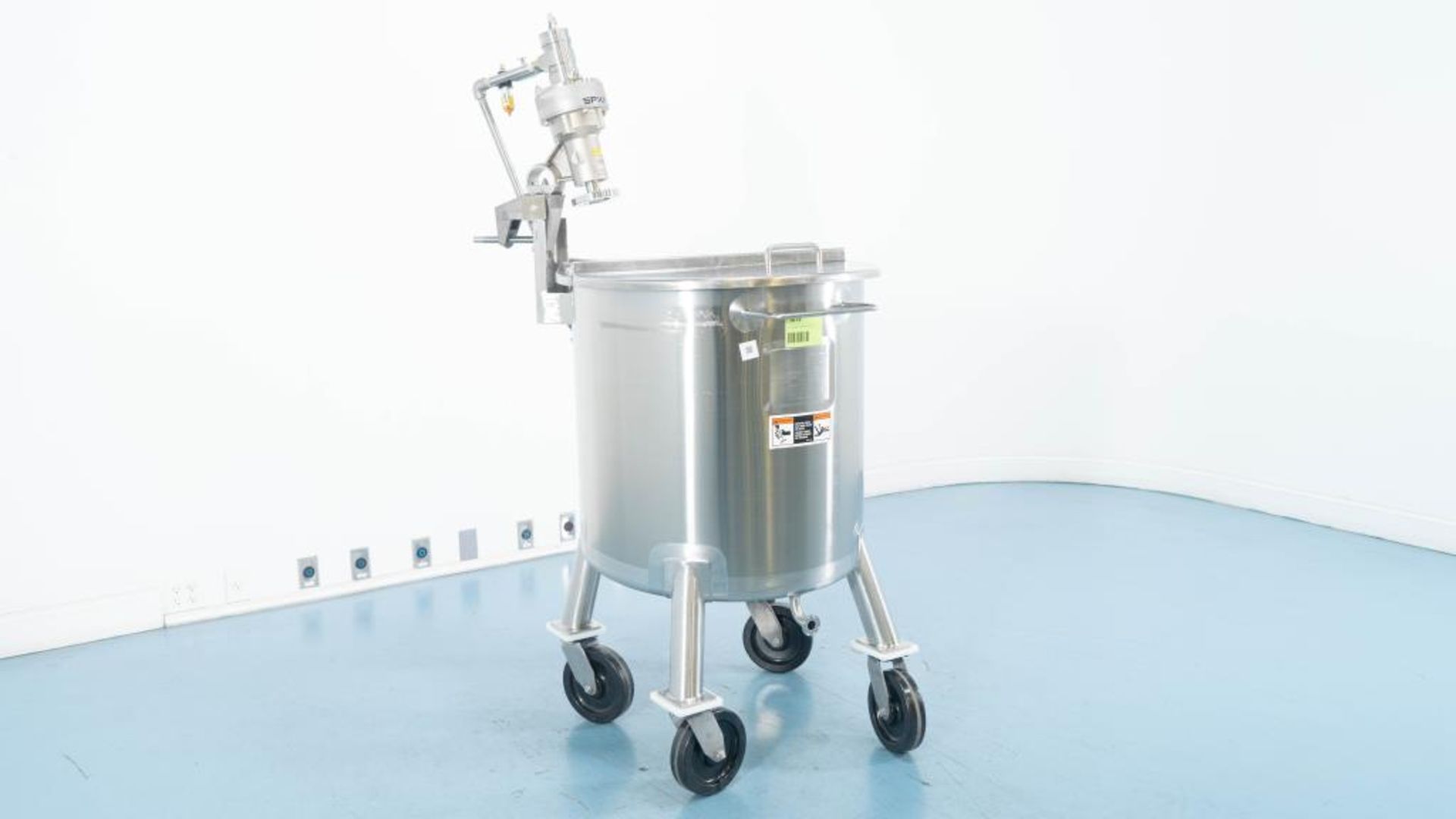 Walker 65 Gallon Stainless Steel Mixing Tank - Image 3 of 13