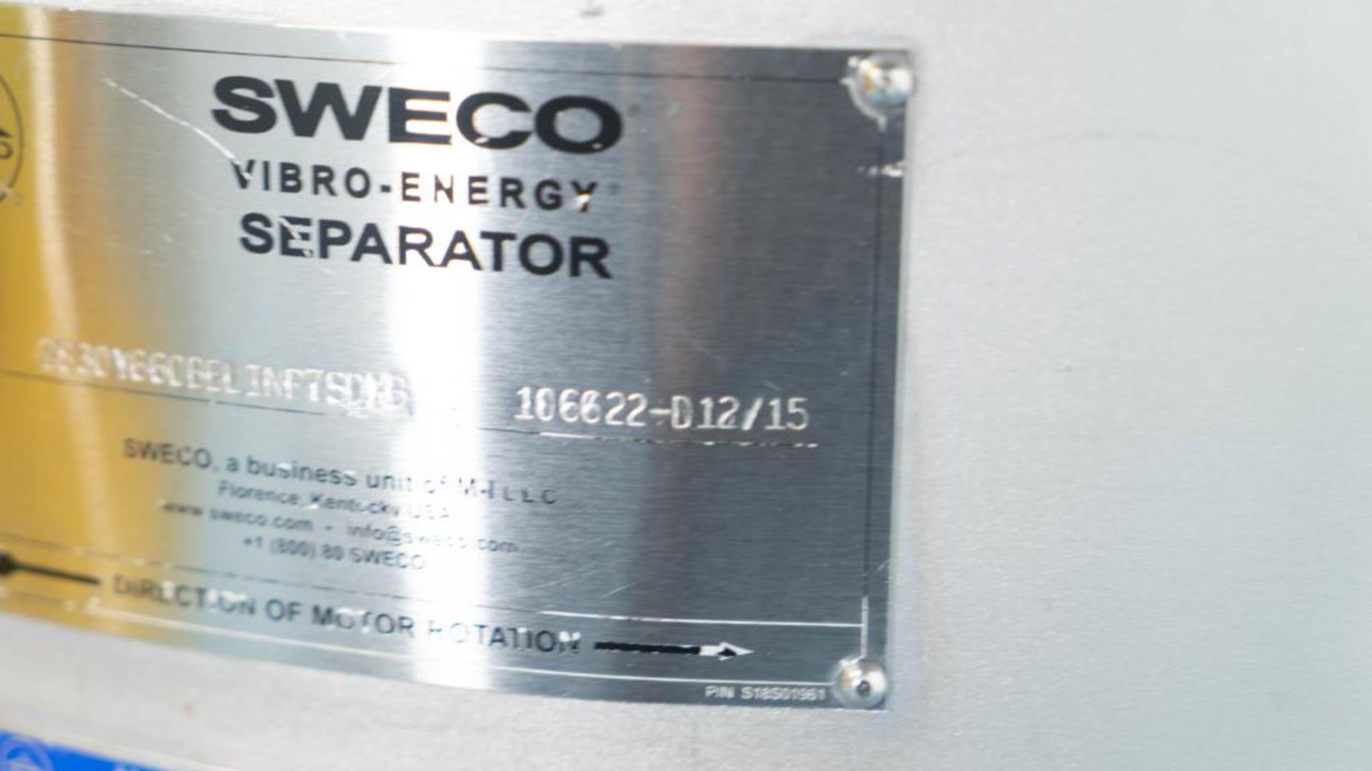Sweco Vibro-Energy Separator - Image 9 of 11