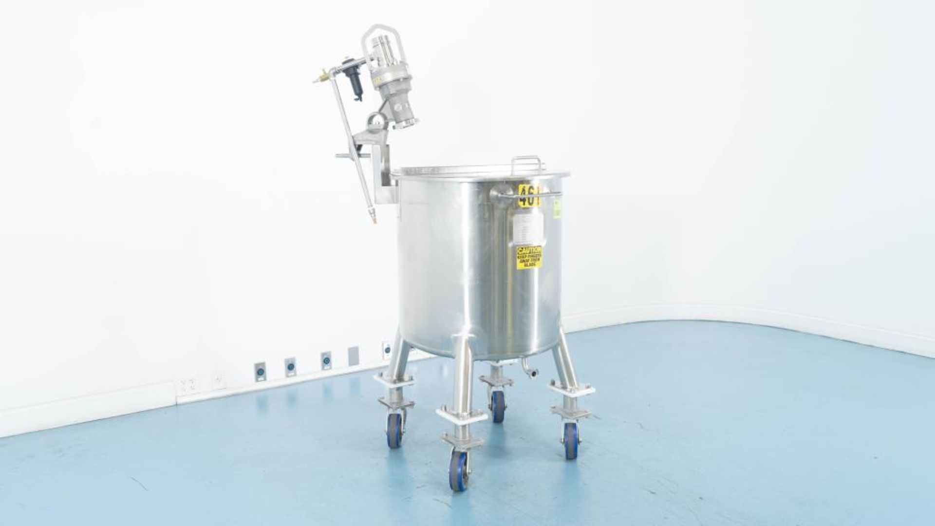 Walker 65 Gallon Stainless Steel Mixing Tank - Image 3 of 12