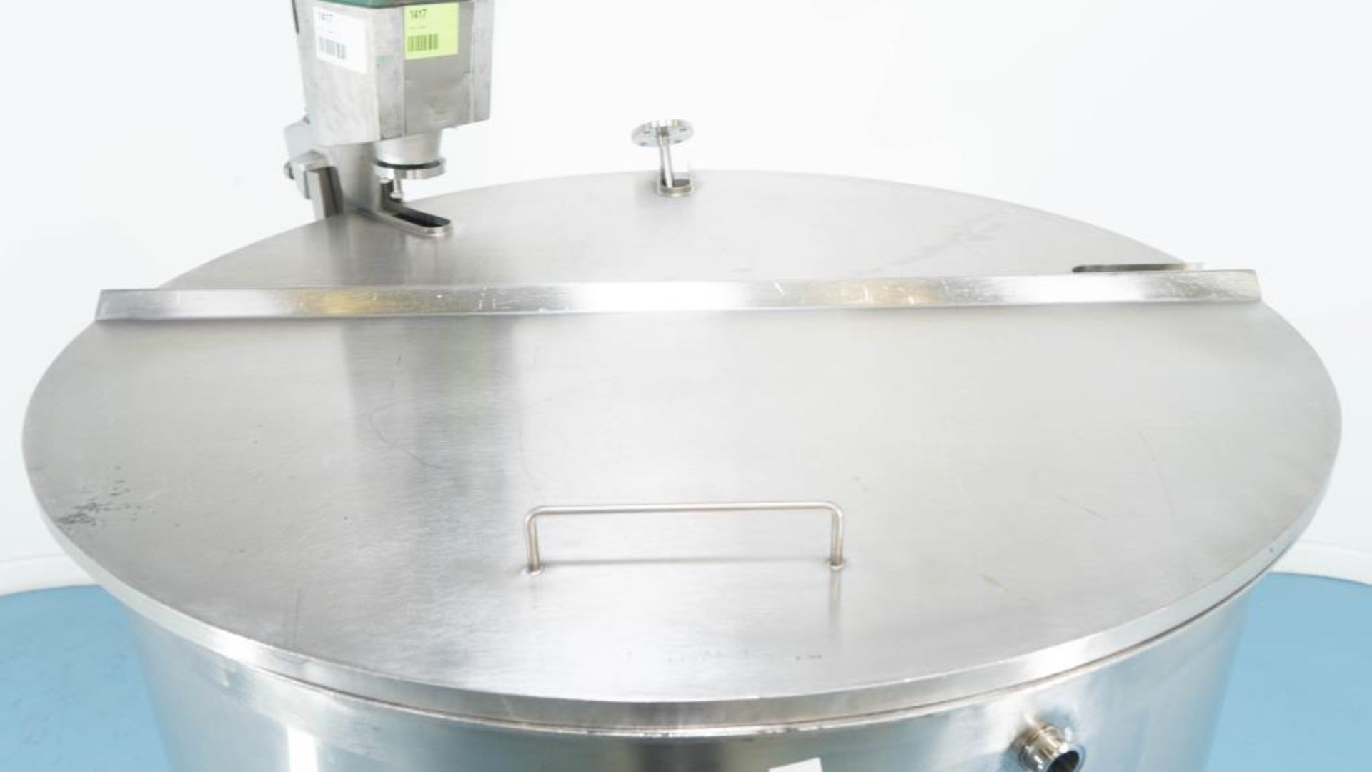 450 Gallon Stainless Steel Mixing Tank - Image 9 of 11