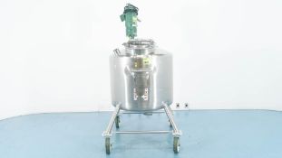 Walker 125 Gallon Stainless Steel Mixing Tank