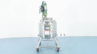 Walker 35 Gallon Stainless Steel Mixing Tank