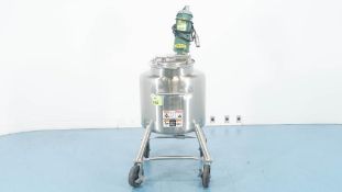 Walker 125 Gallon Stainless Steel Mixing Tank