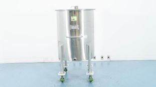 100 Gallon Stainless Steel Mixing Tank